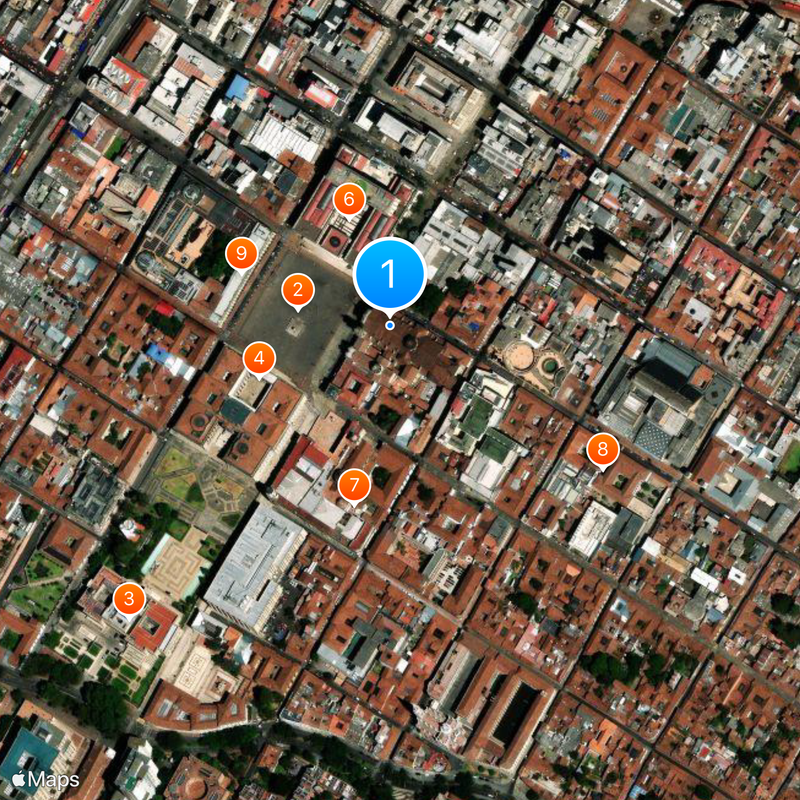 Primary Cathedral of Bogotá Map