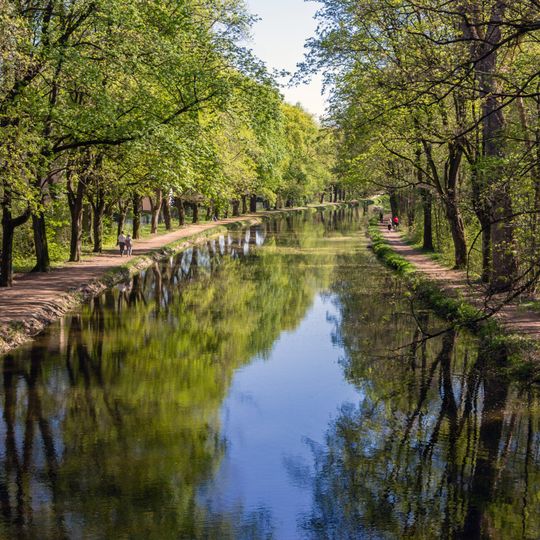 Abschnitt des Ludwig-Donau-Main-Kanals