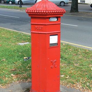 Pillar Box On North Side Of Junction With Parabola Road