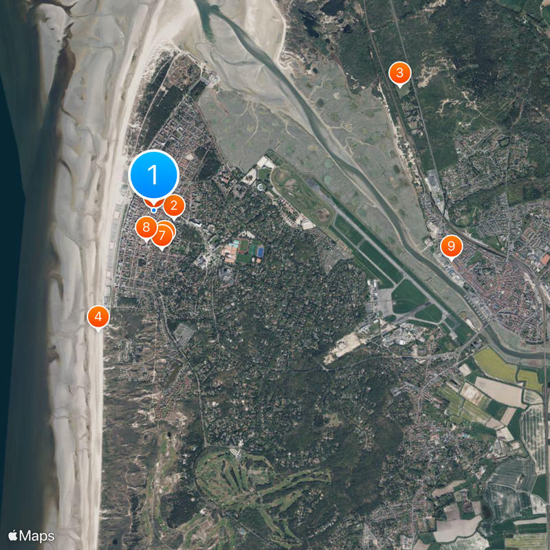 Le Touquet-Paris-Plage Map