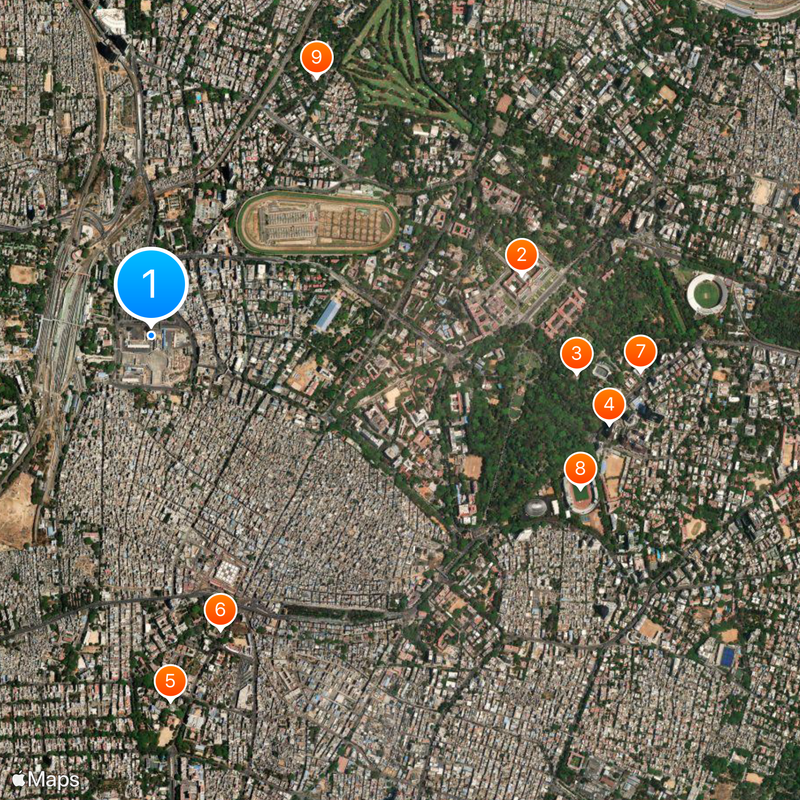 Kempegowda Bus Station Map