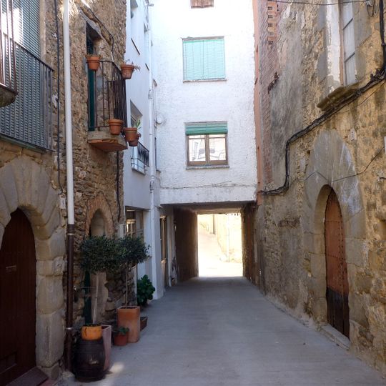 Carrer de la Font de Santa Maria de Meià