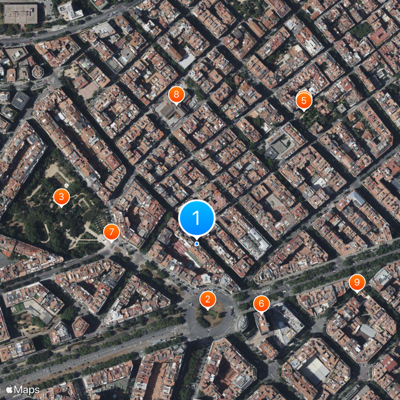 Barcelona Metro Map