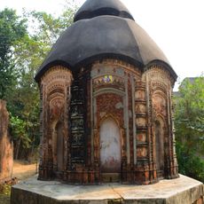 Octagonal Shiva temple of Bhattacharya family