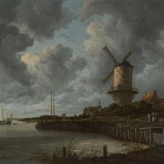 Binnen korenmolen