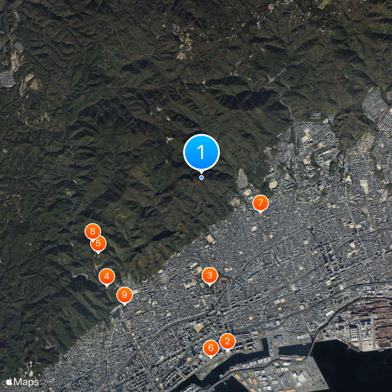 Maya Kankō Hotel Mappa