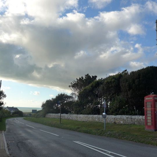 K6 Telephone Kiosk Outside The Churchyard Wall South West Of Church Of St Andrew