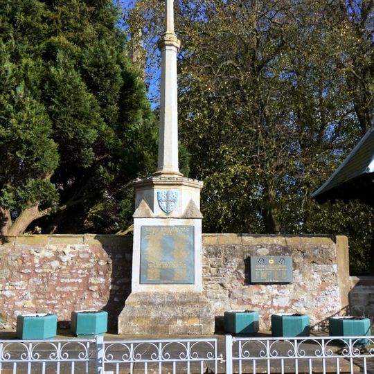 War Memorial, 40 Metres West of Church of St Edmund