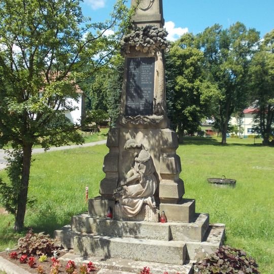 Pomník padlým v 1. světové válce v Levínské Olešnici