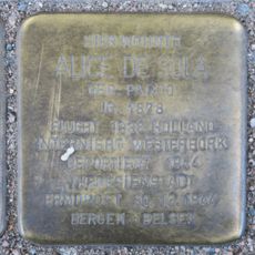 Stolperstein en memoria de Alice de Sola