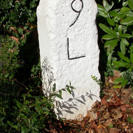 Milestone At Eastern Corner Of Junction Of Drive To St Mark's Church And Lymington Road