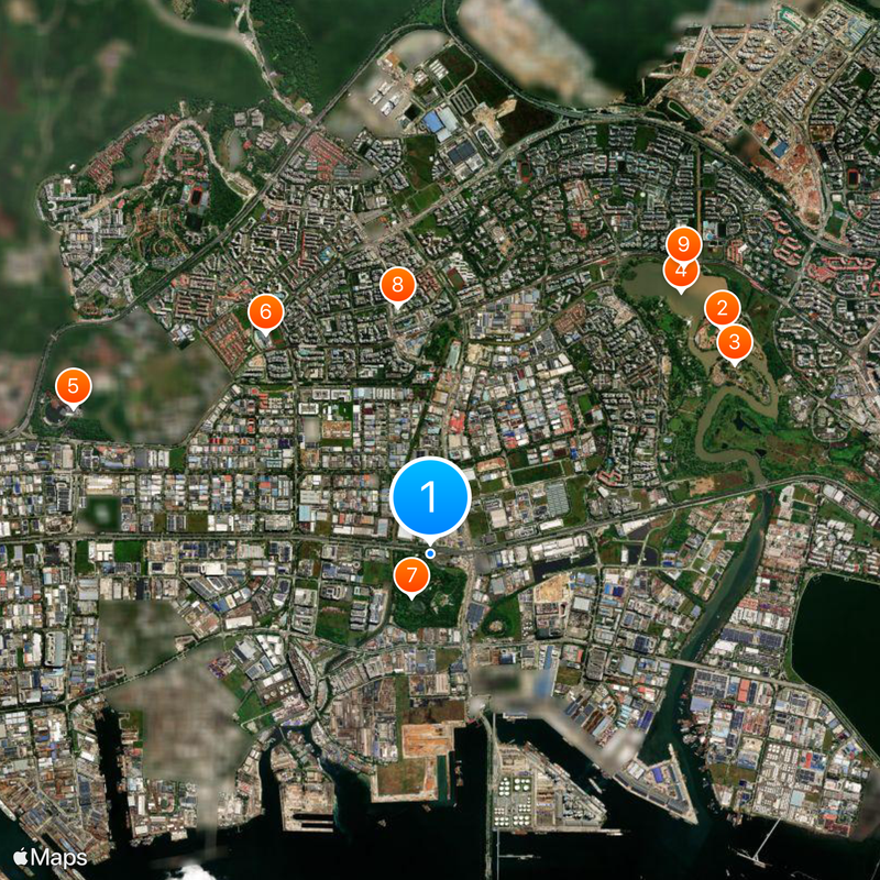 Jurong Bird Park Mapa