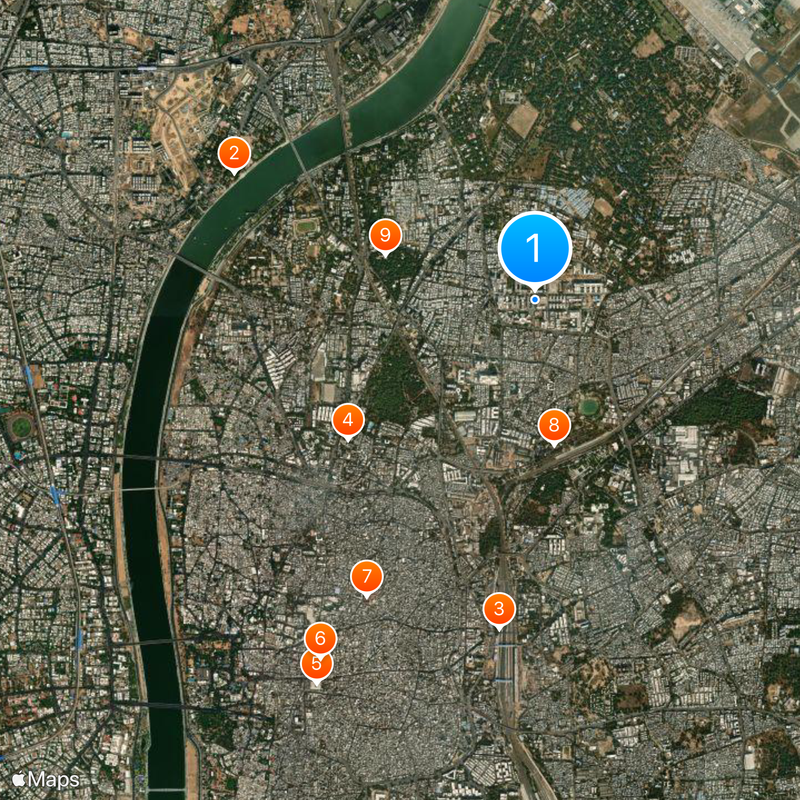 Ahmedabad Civil Hospital Map