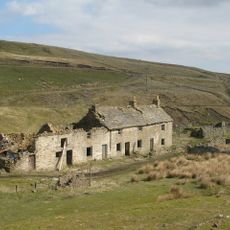 Row Of Houses At Wolfcleugh, About 200 Metres South Of Rookhope Burn
