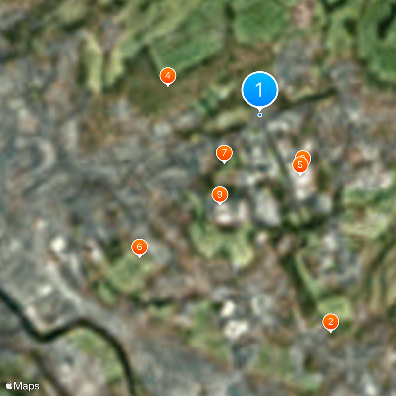 Aberystwyth University Map
