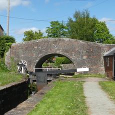 Bridge 95 over the Montgomeryshire Canal adjoining No 1 The Locks, Carreghofa Locks