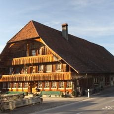 Farmhouse of the host Wilhelm Vonlanthen