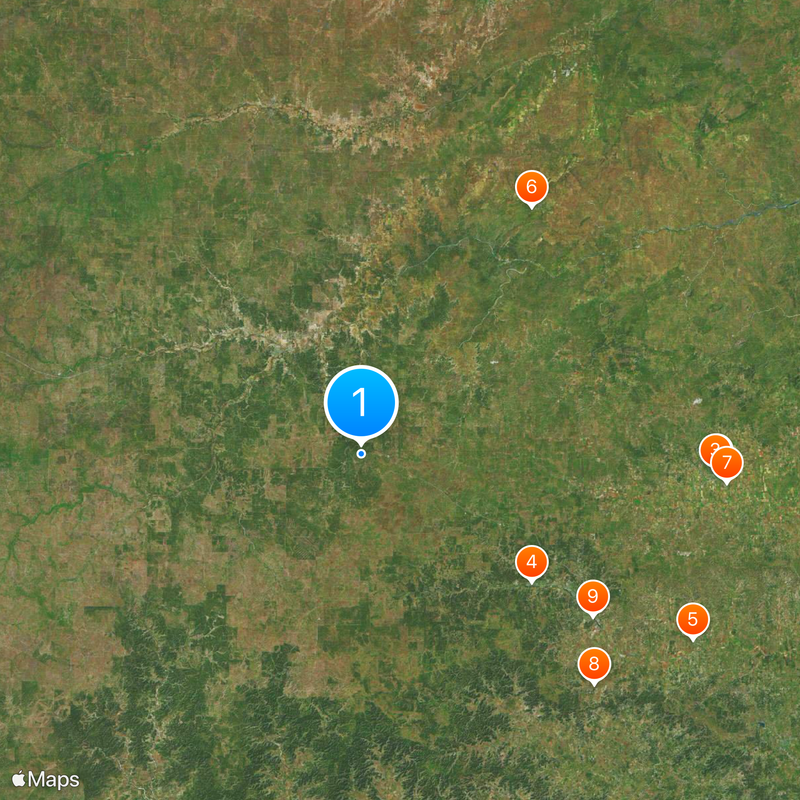 Edwards Plateau Map