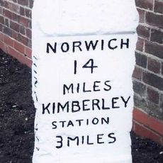 Milestone, Norwich Street, opp. No. 2