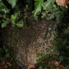 Milepost approximately 25 metres to south west of Fordhill Cottages