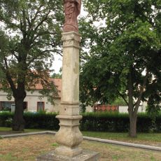 Maria column with Madonna in Přistoupim