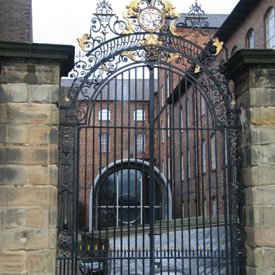 Bakewell's gates at The Silk Mill Industrial Museum