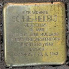 Stolperstein en memoria de Sophie Heilbut