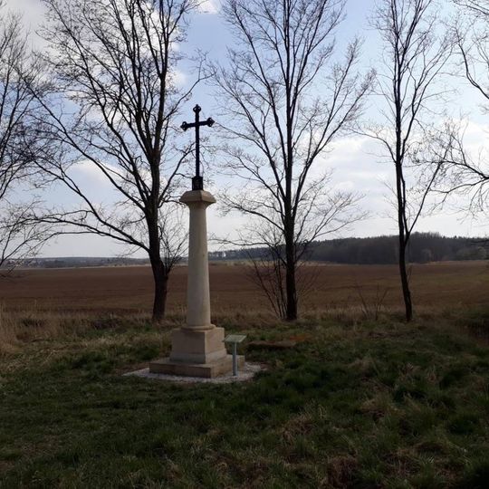 Novákův kříž jihozápadně od Úherců