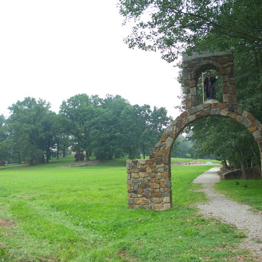 Manor park in Strachocina