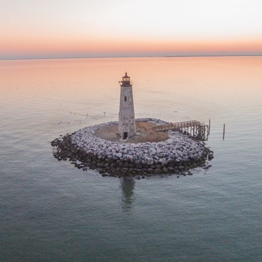 Phare de New Point Comfort