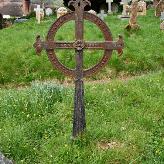 James Eddy Grave Marker About 10 Metres North East Of The Vestry Of The Church Of St Andrew