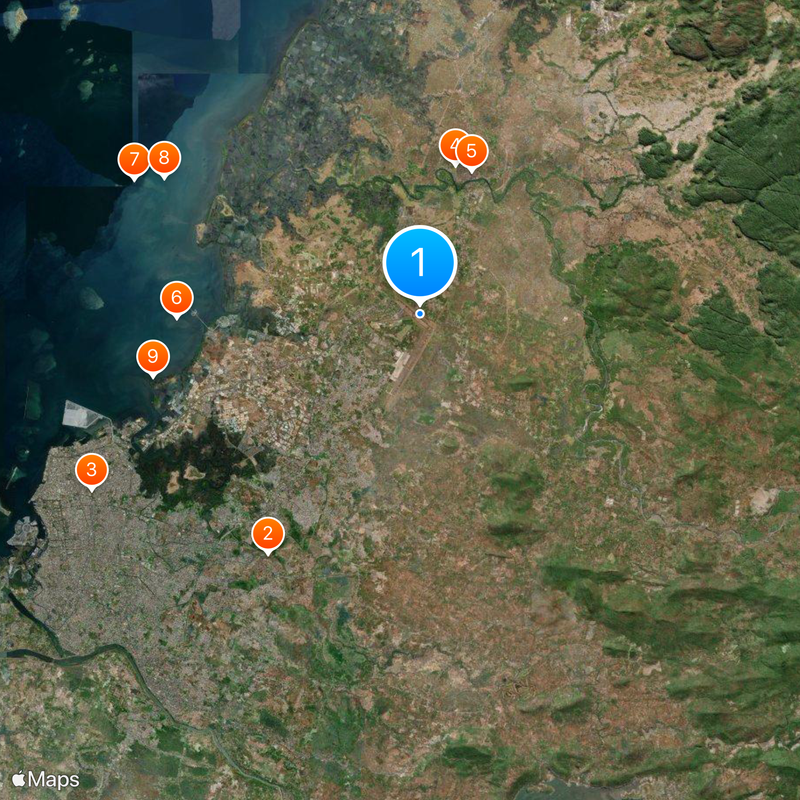 Sultan Hasanuddin International Airport Map