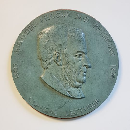 Commemorative plaque to Alexander Kilgour