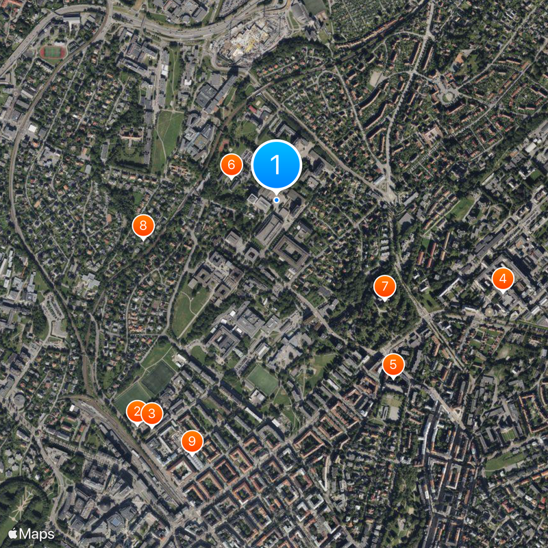 University of Oslo Map
