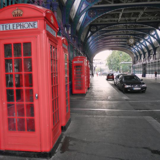 K2 Telephone Kiosk In Central Market  K2 Telephone Kiosk In Central Markets
