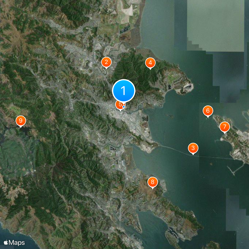 San Rafael High School Map