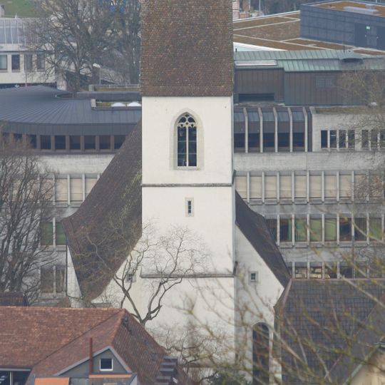Reformierte Stadtkirche mit Grabmälern