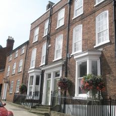 Number 9 and attached railings