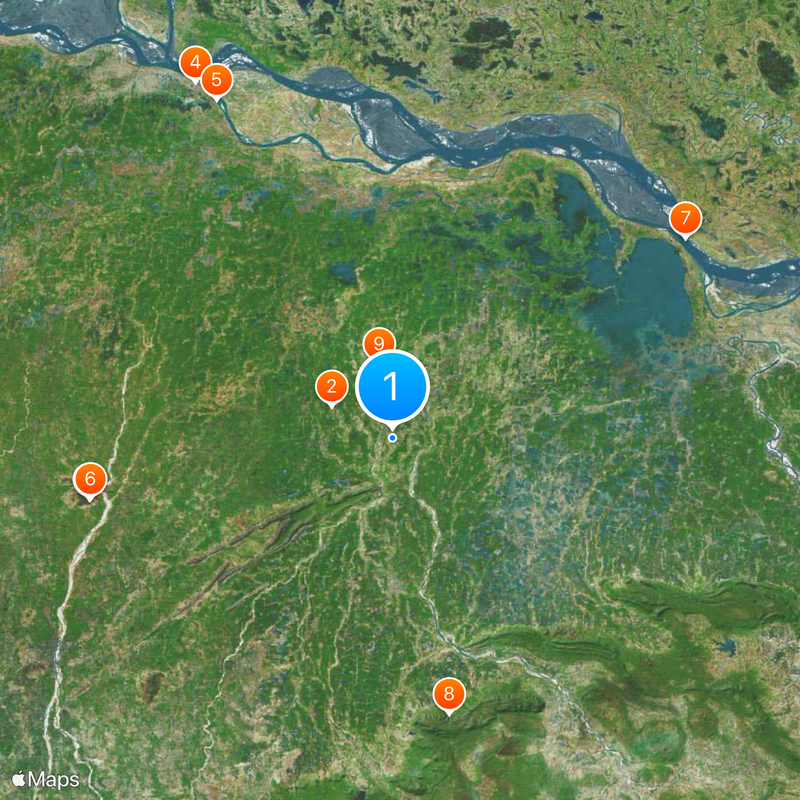 Pawapuri Map