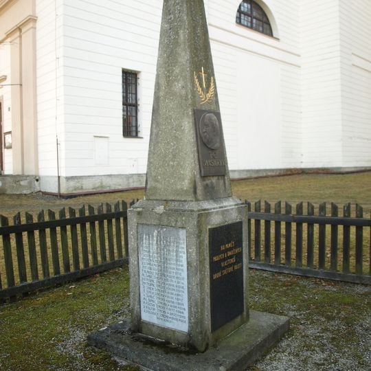 Pomník obětem světových válek ve Stachách