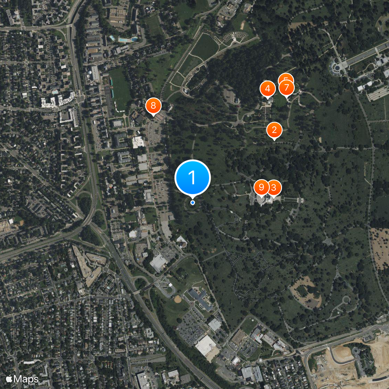 Confederate Memorial Mappa