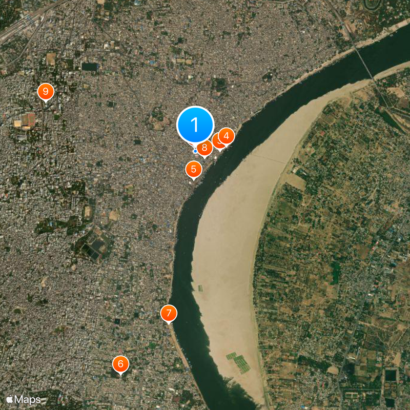 Kashi Vishwanath Temple Map