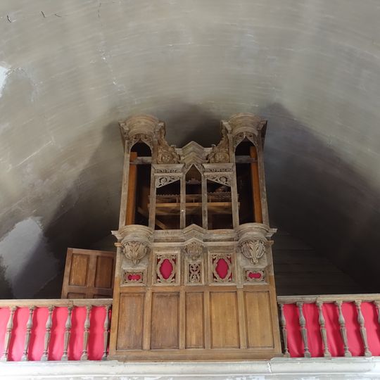 Orgue de tribune de l'hospice d'Honfleur