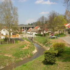 Lávka Karlín - V Lipách v Mirošovicích