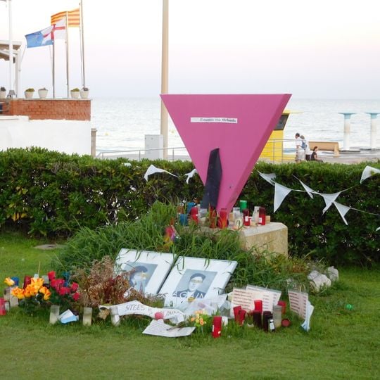 Monument against homophobia in Sitges