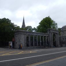 Union Street Screen Wall, West Church Of St Nicholas, Union Street, Aberdeen