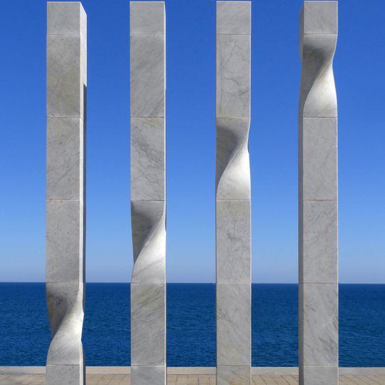 Las cuatro barras de la señera catalana