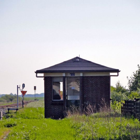 Bedieningsgebouwtje spoorbrug