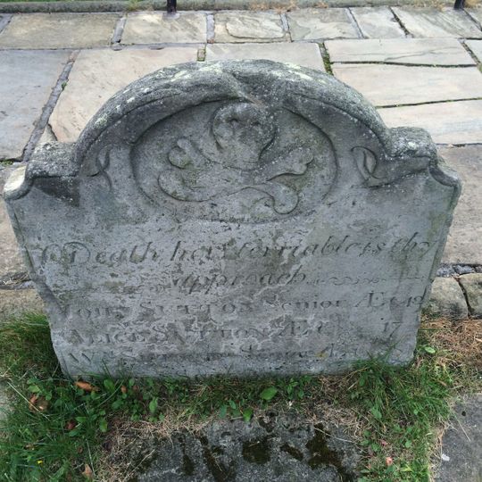 Sutton Monument To East Of Path 10 Metres South Of Porch Of Church Of St Cuthbert