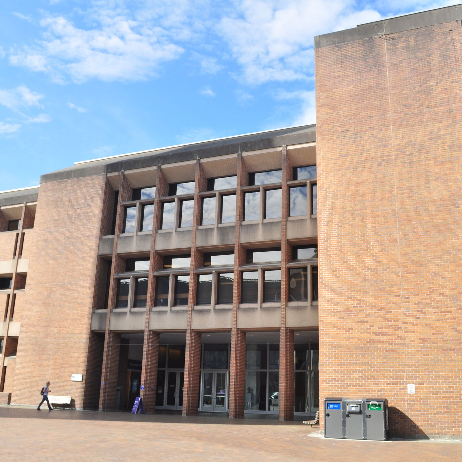 Red Square Seattle Odegaard Undergraduate Library - University library in Red Square ...
